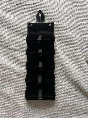 Black Velvet Sunglasses case/ Jewelry Organizer